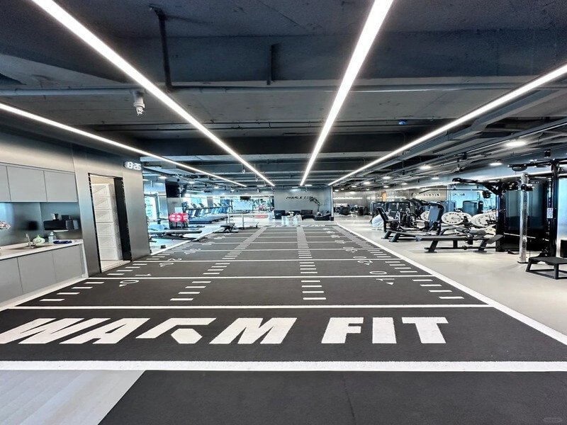 Тренировка на санях по газону